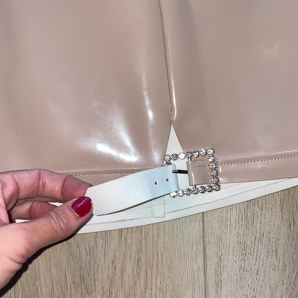 For Love And Lemons High Roller Latex Skirt - Picture 9 of 11